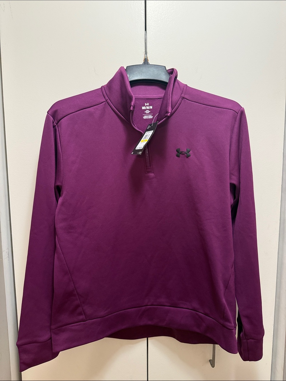 Under Armour Women's Deep Plum 1/4 Zip Pullover
